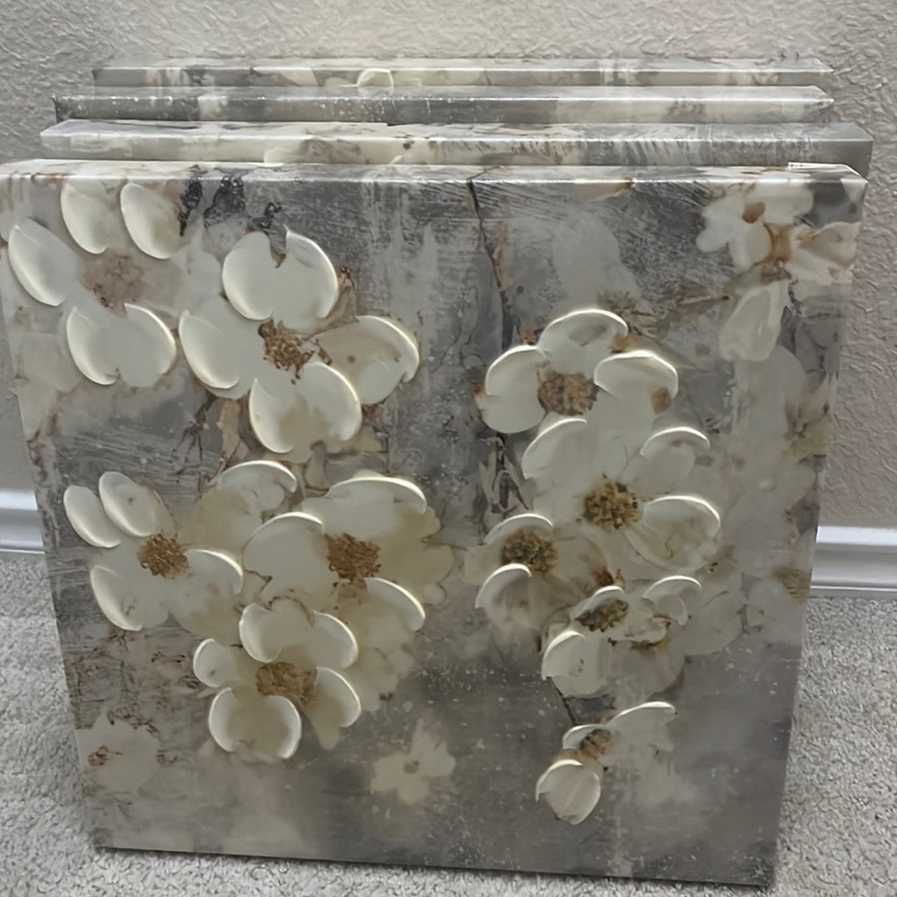 Antique Abstract wall art (set of 4)